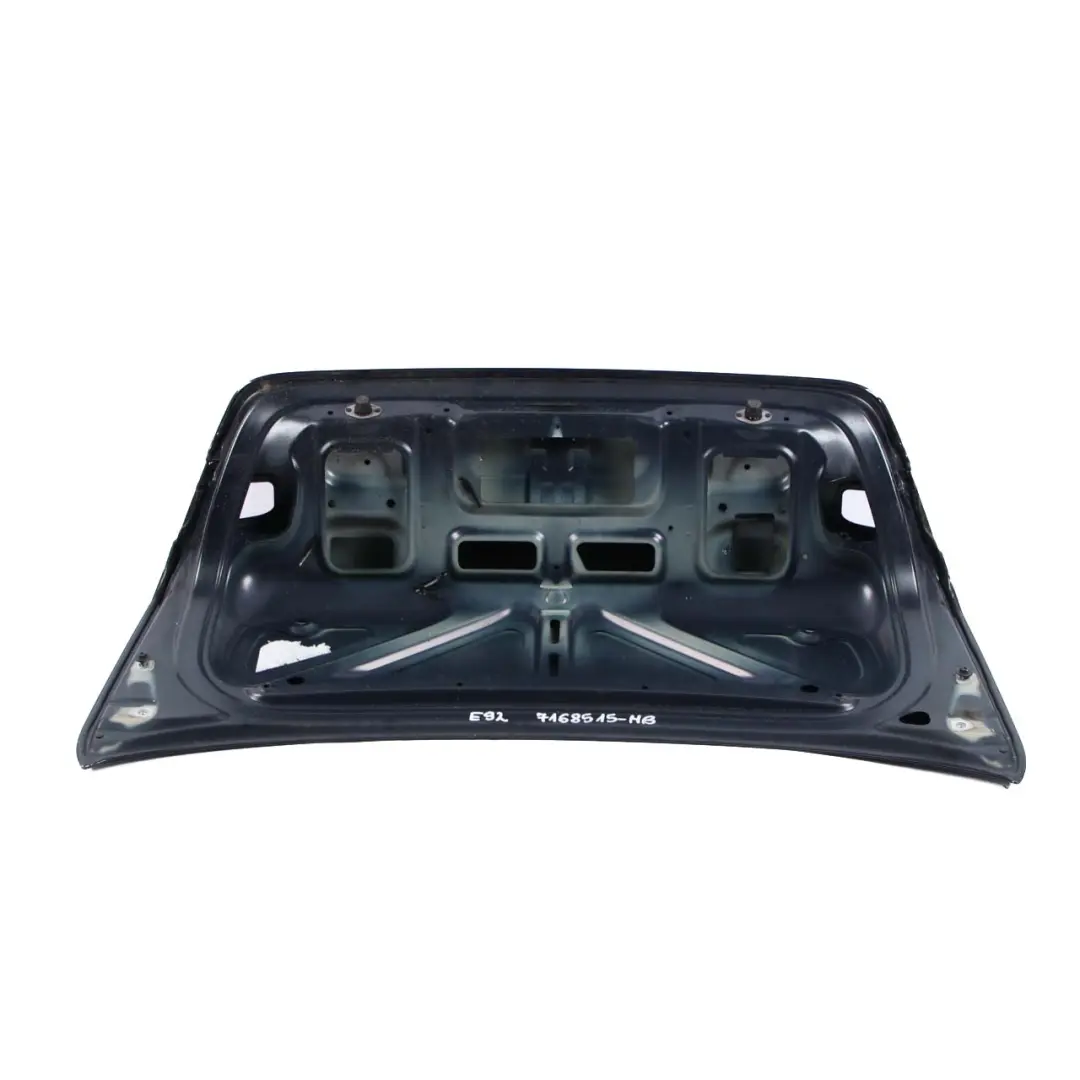 Coupé Tailgate Boot Lid Rear Lid Monacoblau Monaco Blau Blue - A35 to BMW 3 E92 with Part number 7168515 BMW 3 E92 Coupé Tailgate Boot Lid Rear Lid Monacoblau Monaco Blau Blue - A35 - SKU 7168515-MB - Part number 7168515