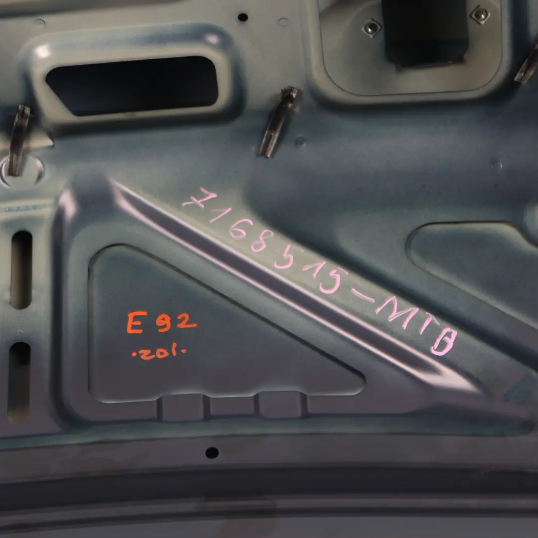 Coupé Tailgate Boot Lid Rear Lid Montegoblau Blue - A51 to BMW E92 with Part number 7168515 BMW E92 Coupé Tailgate Boot Lid Rear Lid Montegoblau Blue - A51 - SKU 7168515-MTB - Part number 7168515