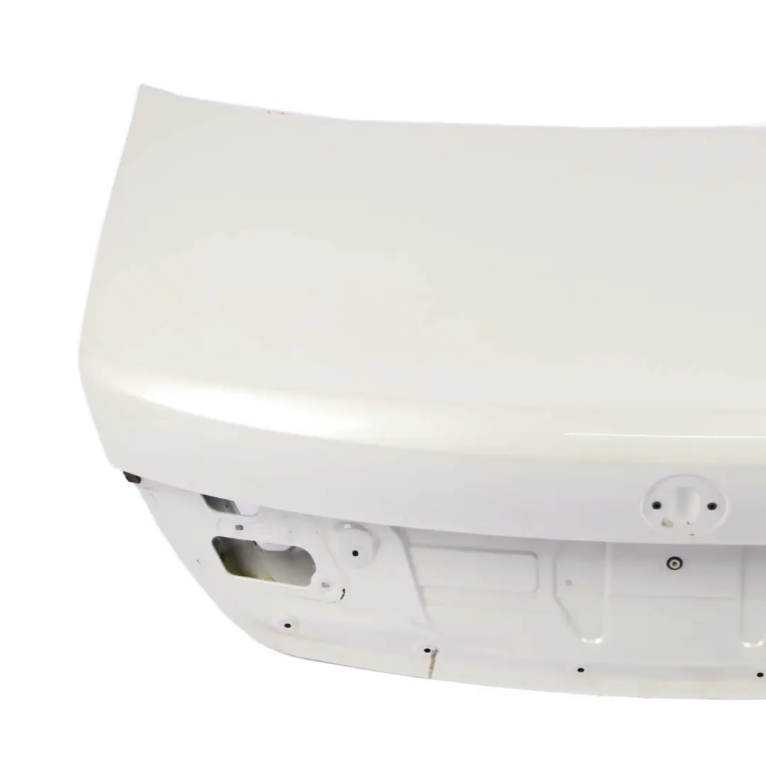 Boot Trunk Lid Tailgate Rear Panel Mineralweiss Mineral White - A96 to BMW F01 with Part number 7172332 BMW F01 Boot Trunk Lid Tailgate Rear Panel Mineralweiss Mineral White - A96 - SKU 7172332-MW - Part number 7172332