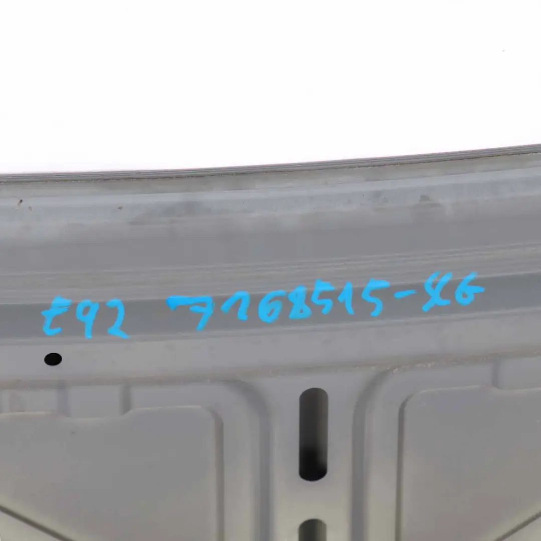 Boot Trunk Lid Tailgate Rear Spacegrau Space Grey Metallic A52 to BMW 3 E92 Coupe with Part number 7168515 BMW 3 E92 Coupe Boot Trunk Lid Tailgate Rear Spacegrau Space Grey Metallic A52 - SKU 7168515-SCG - Part number 7168515