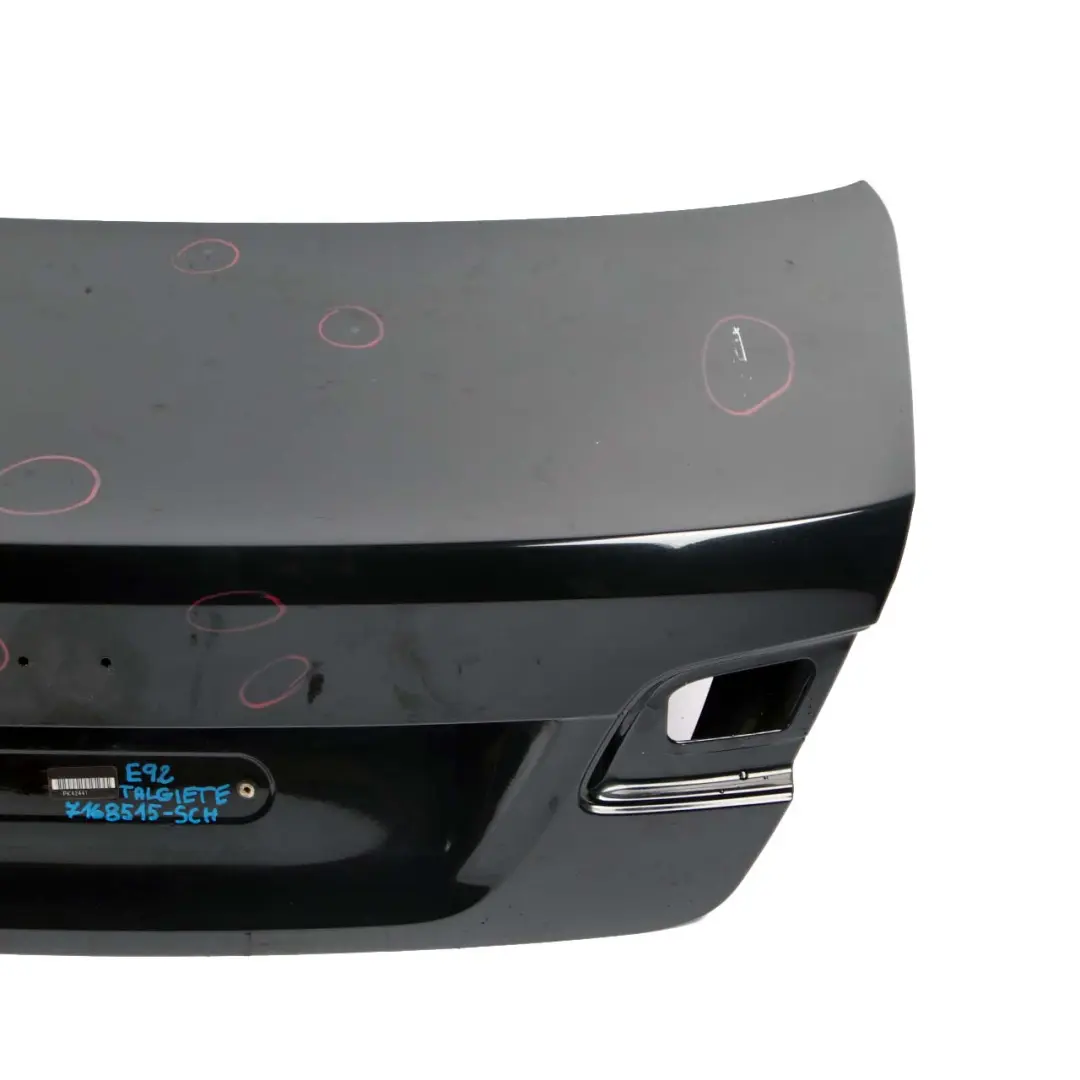 Coupé Tailgate Boot Lid Rear Lid Schwarz 2 Black - 668 to BMW 3 Series E92 with Part number 7168515 BMW 3 Series E92 Coupé Tailgate Boot Lid Rear Lid Schwarz 2 Black - 668 - SKU 7168515-SCH - Part number 7168515