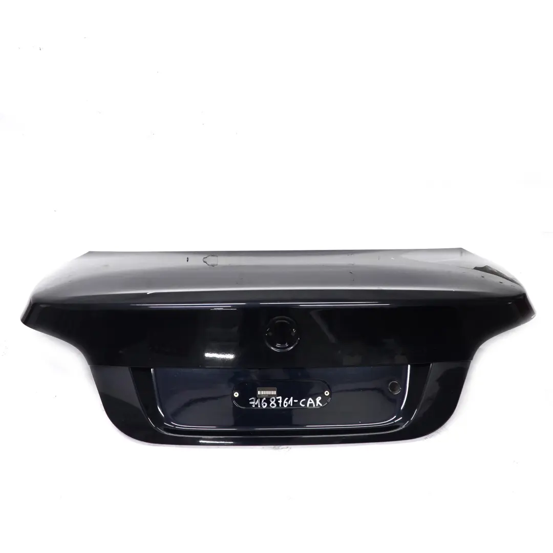 BMW E60 LCI Trunk Boot Lid Tailgate Carbonschwarz Carbon Black Metallic - 416 - SKU 7168761-CAR - Part number 7168761