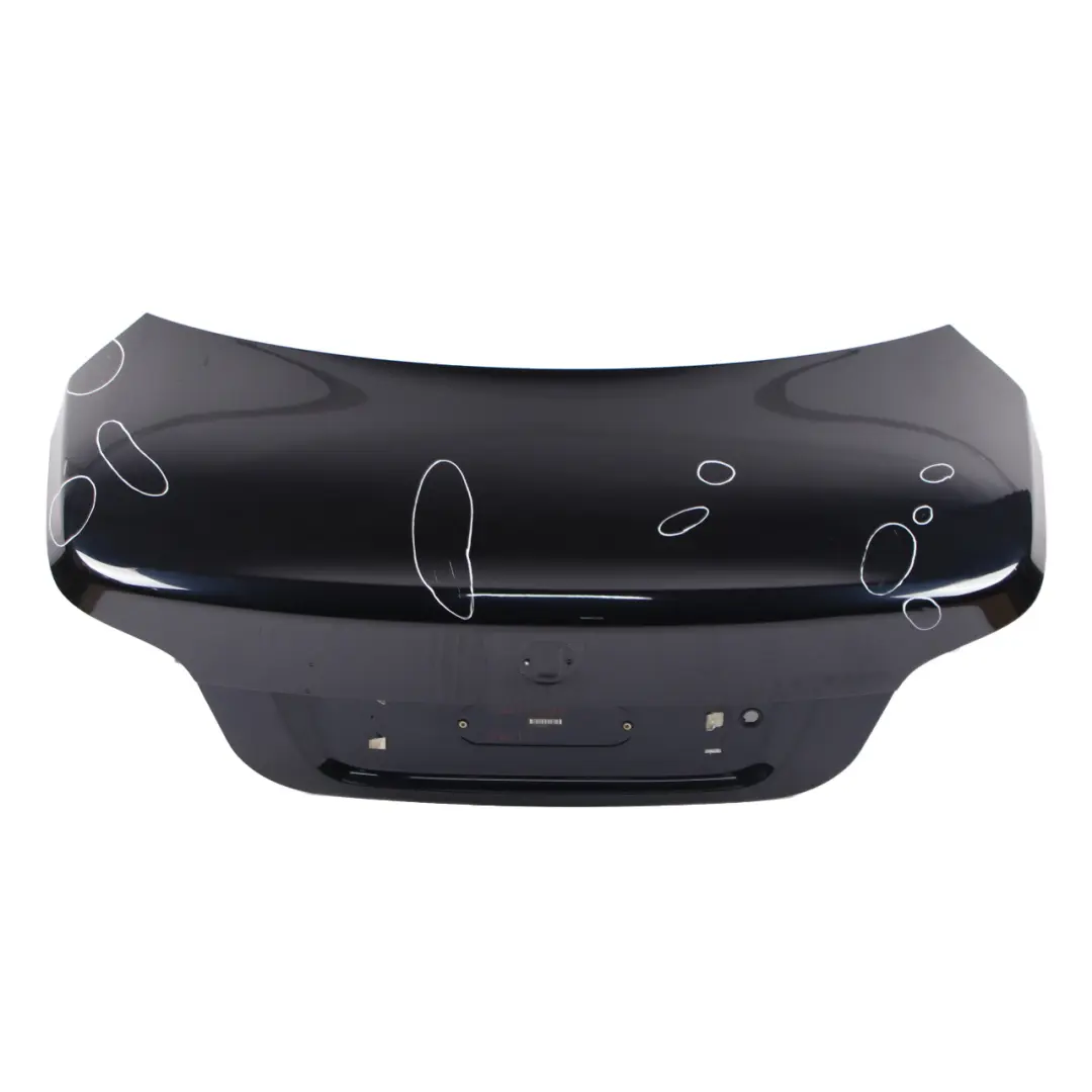 BMW E60 LCI Boot Trunk Lid Tailgate Carbonschwarz Carbon Black Metallic - 416 - SKU 7168761-CAR1 - Part number 7168761