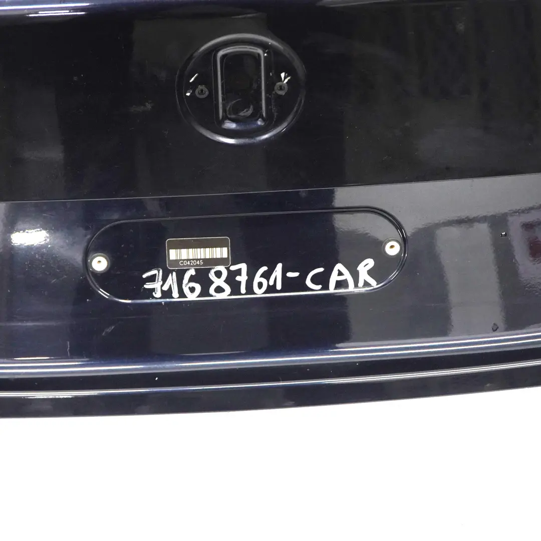 BMW E60 LCI Trunk Boot Lid Tailgate Carbonschwarz Carbon Black Metallic - 416 - SKU 7168761-CAR - Part number 7168761