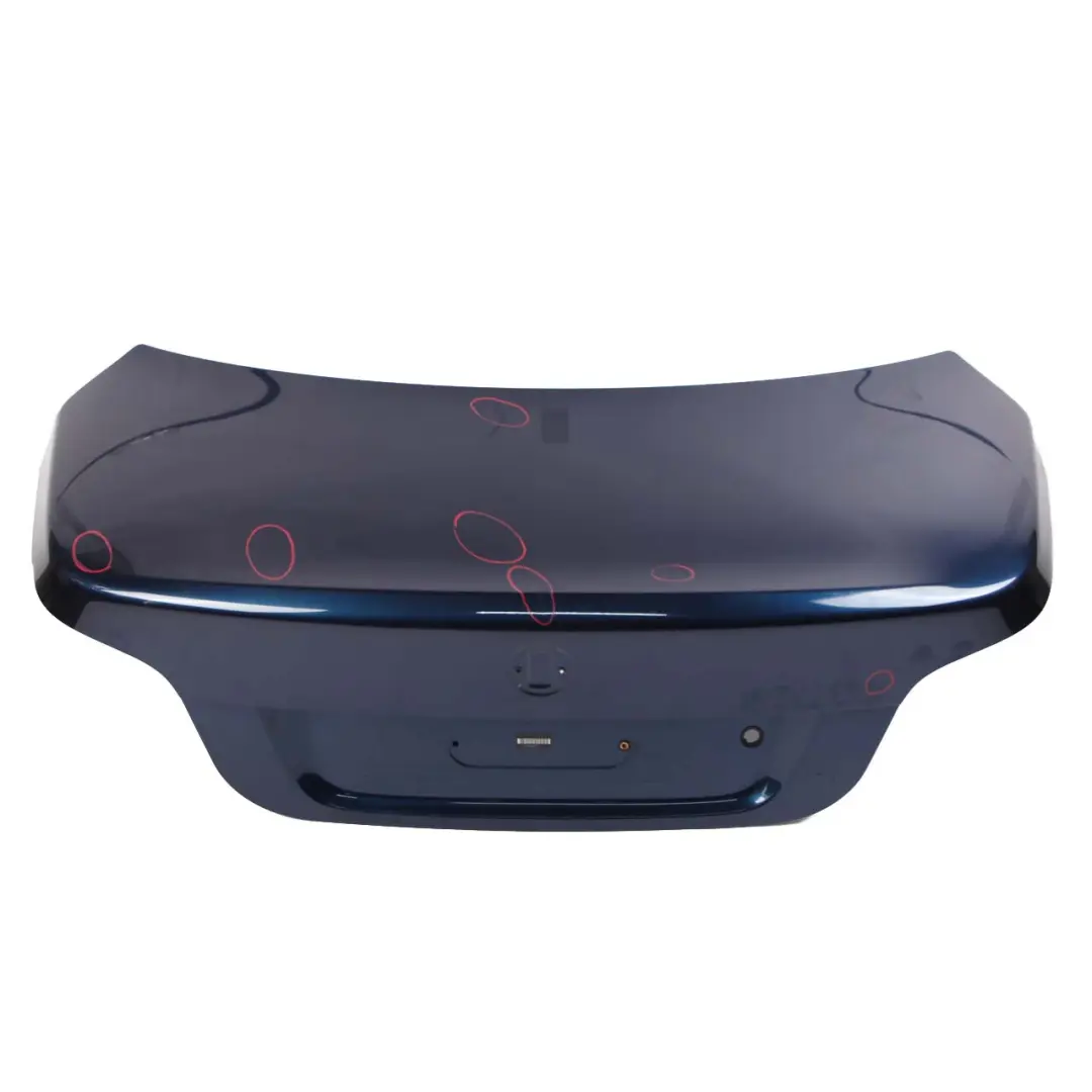 Trunk Boot Lid Tailgate Tiefseeblau Deep Sea Blue - A76 to BMW 5 Series E60 LCI with Part number 7168761 BMW 5 Series E60 LCI Trunk Boot Lid Tailgate Tiefseeblau Deep Sea Blue - A76 - SKU 7168761-DSB - Part number 7168761