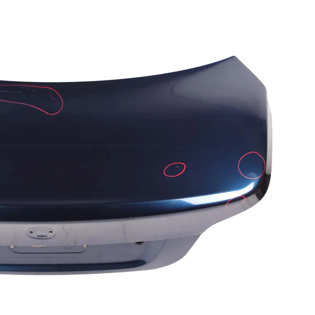 Boot Trunk Lid Tailgate Tiefseeblau Deep Sea Blue - A76 to BMW 5 Series E60 LCI with Part number 7168761 BMW 5 Series E60 LCI Boot Trunk Lid Tailgate Tiefseeblau Deep Sea Blue - A76 - SKU 7168761-DSB1 - Part number 7168761