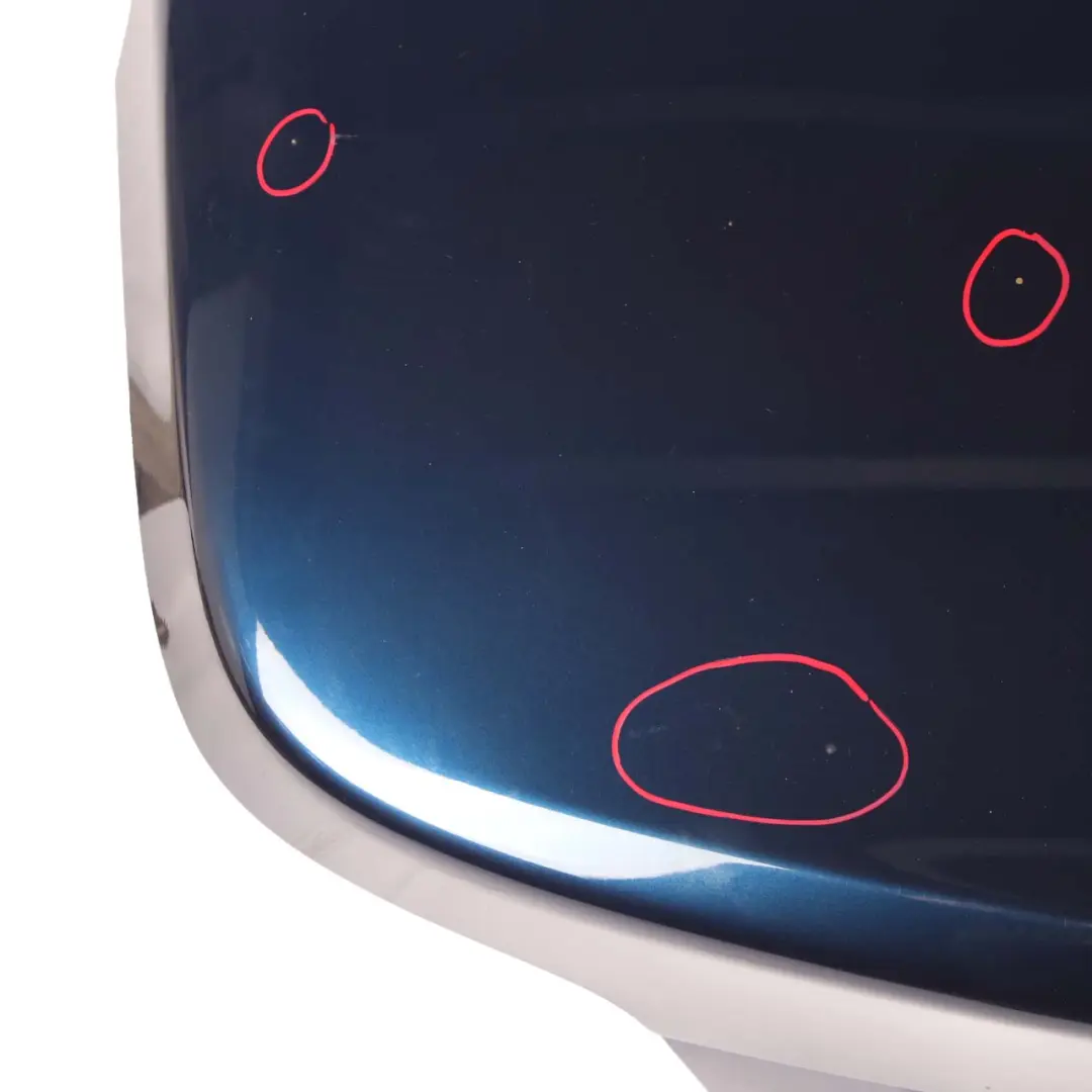 Boot Trunk Lid Tailgate Tiefseeblau Deep Sea Blue - A76 to BMW 5 Series E60 LCI with Part number 7168761 BMW 5 Series E60 LCI Boot Trunk Lid Tailgate Tiefseeblau Deep Sea Blue - A76 - SKU 7168761-DSB1 - Part number 7168761