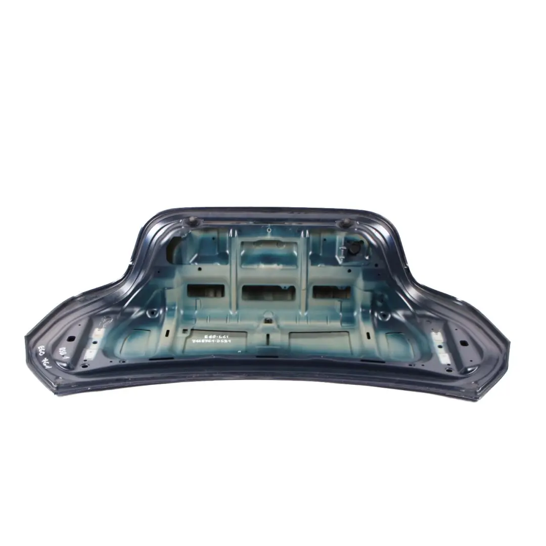 Boot Trunk Lid Tailgate Tiefseeblau Deep Sea Blue - A76 to BMW 5 Series E60 LCI with Part number 7168761 BMW 5 Series E60 LCI Boot Trunk Lid Tailgate Tiefseeblau Deep Sea Blue - A76 - SKU 7168761-DSB1 - Part number 7168761