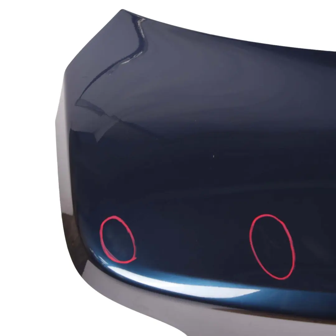 BMW 5 Series E60 LCI Trunk Boot Lid Tailgate Tiefseeblau Deep Sea Blue - A76 - SKU 7168761-DSB - Part number 7168761