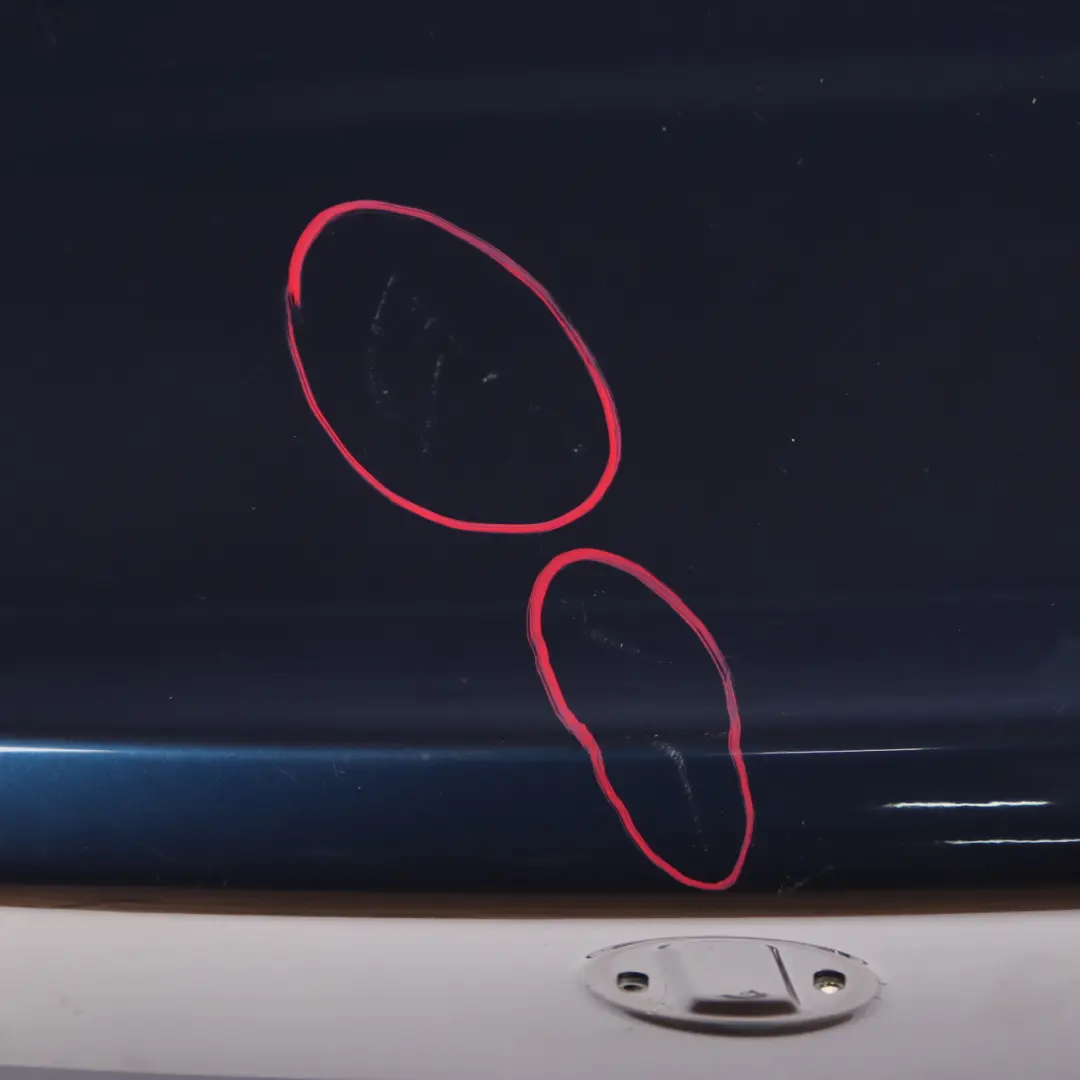 Trunk Boot Lid Tailgate Tiefseeblau Deep Sea Blue - A76 to BMW 5 Series E60 LCI with Part number 7168761 BMW 5 Series E60 LCI Trunk Boot Lid Tailgate Tiefseeblau Deep Sea Blue - A76 - SKU 7168761-DSB - Part number 7168761