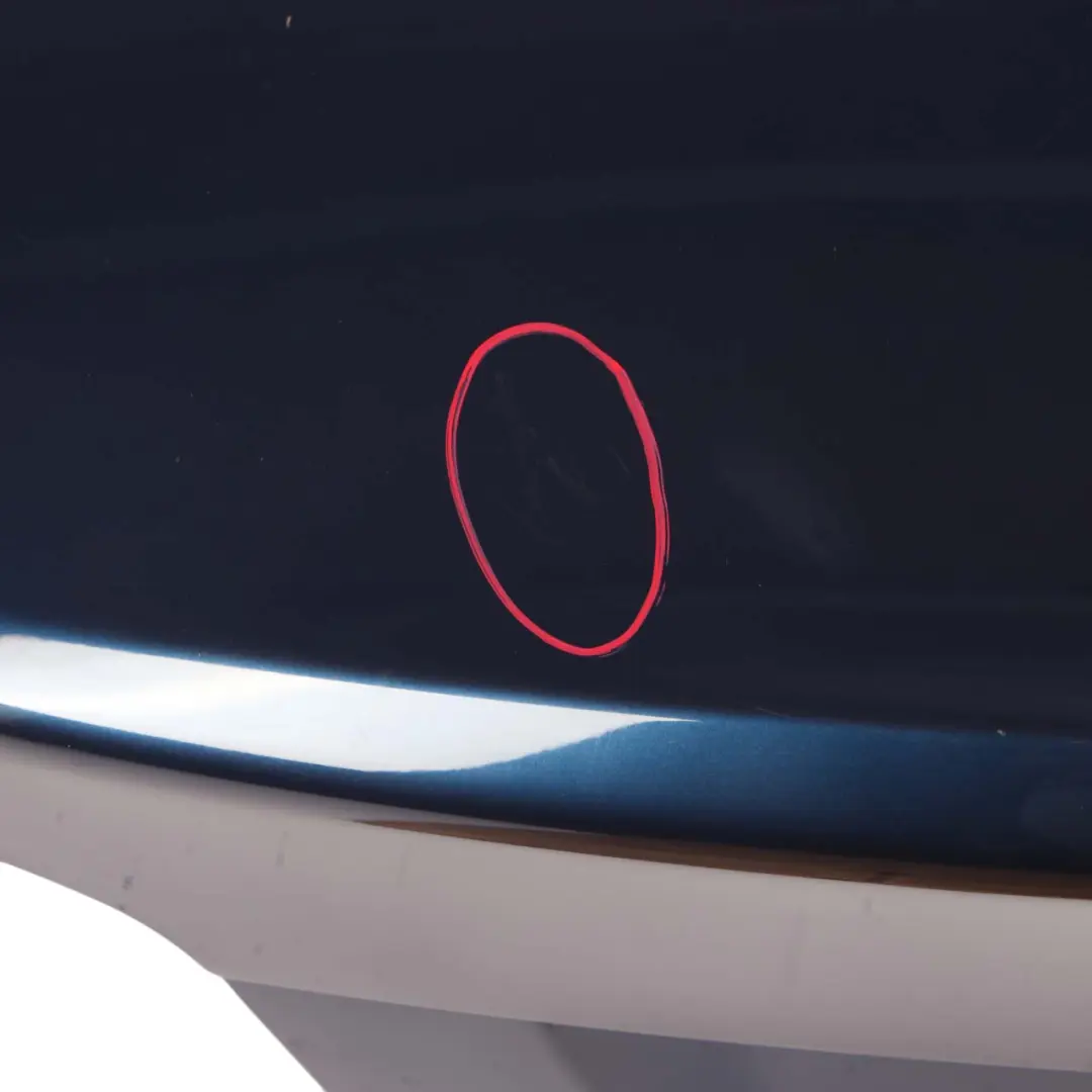 BMW 5 Series E60 LCI Trunk Boot Lid Tailgate Tiefseeblau Deep Sea Blue - A76 - SKU 7168761-DSB - Part number 7168761