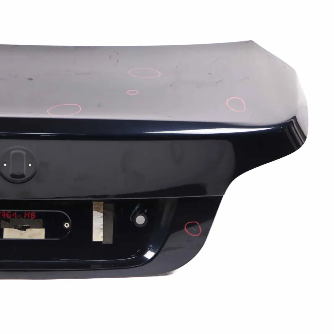 Boot Trunk Lid Tailgate Monacoblau Monaco Blue Metallic - A35 to BMW E60 LCI with Part number 7168761 BMW E60 LCI Boot Trunk Lid Tailgate Monacoblau Monaco Blue Metallic - A35 - SKU 7168761-MB - Part number 7168761