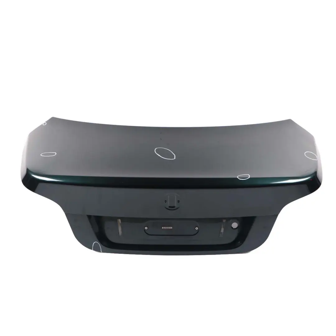 Trunk Boot Lid Tailgate Tiefgruen Deep Green Metallic - A43 to BMW 5 E60 LCI with Part number 7168761 BMW 5 E60 LCI Trunk Boot Lid Tailgate Tiefgruen Deep Green Metallic - A43 - SKU 7168761-TG1 - Part number 7168761