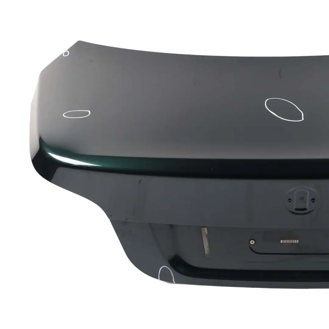 Trunk Boot Lid Tailgate Tiefgruen Deep Green Metallic - A43 to BMW 5 E60 LCI with Part number 7168761 BMW 5 E60 LCI Trunk Boot Lid Tailgate Tiefgruen Deep Green Metallic - A43 - SKU 7168761-TG1 - Part number 7168761