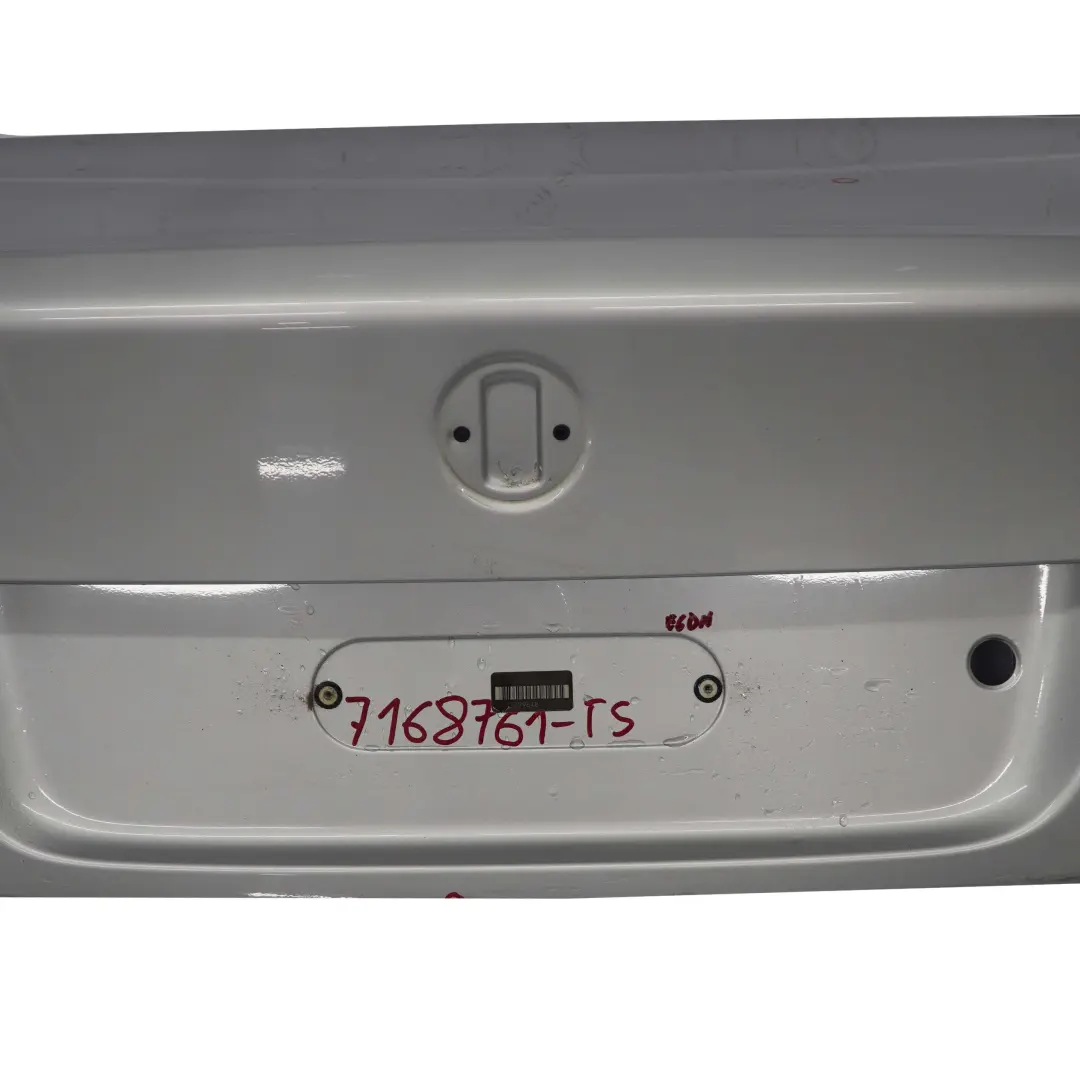  £BMW 5 E60 LCI 1 Trunk Boot Lid Tailgate Black Titansilber Silber Metallic - 354 - SKU 7168761-TS - Part number 7168761