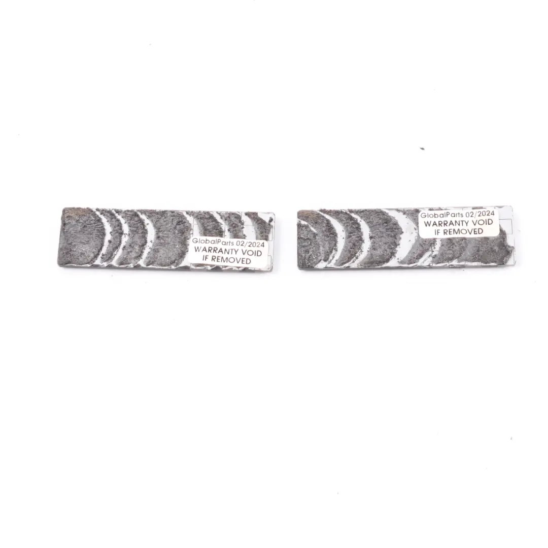 Mini R53 Cooper S Checkmate Rear Side Window Decals Plates Set - SKU 7168897 - Part number 7168897