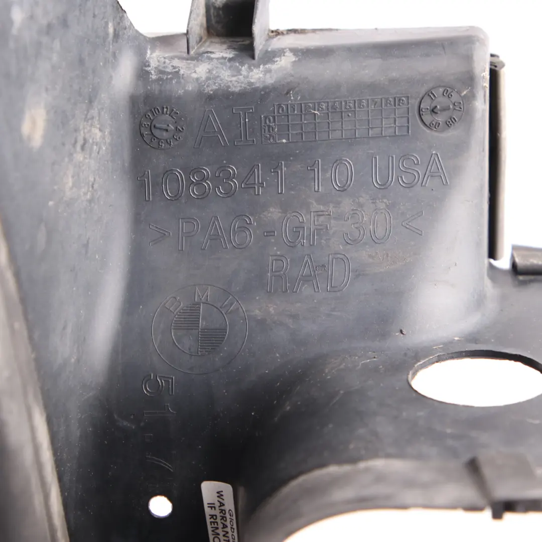 BMW X5 E70 Conducto Aire Refrigeración Conducto Admisión Delantero Izquierdo - SKU 7169415 - Número de pieza 7169415