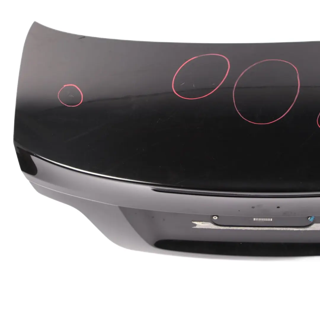 Bootlid Boot Lid Black Sapphire Metallic - 475 to BMW E88 Cabrio Tailgate with Part number 7169509 BMW E88 Cabrio Tailgate Bootlid Boot Lid Black Sapphire Metallic - 475 - SKU 7169509-BS - Part number 7169509