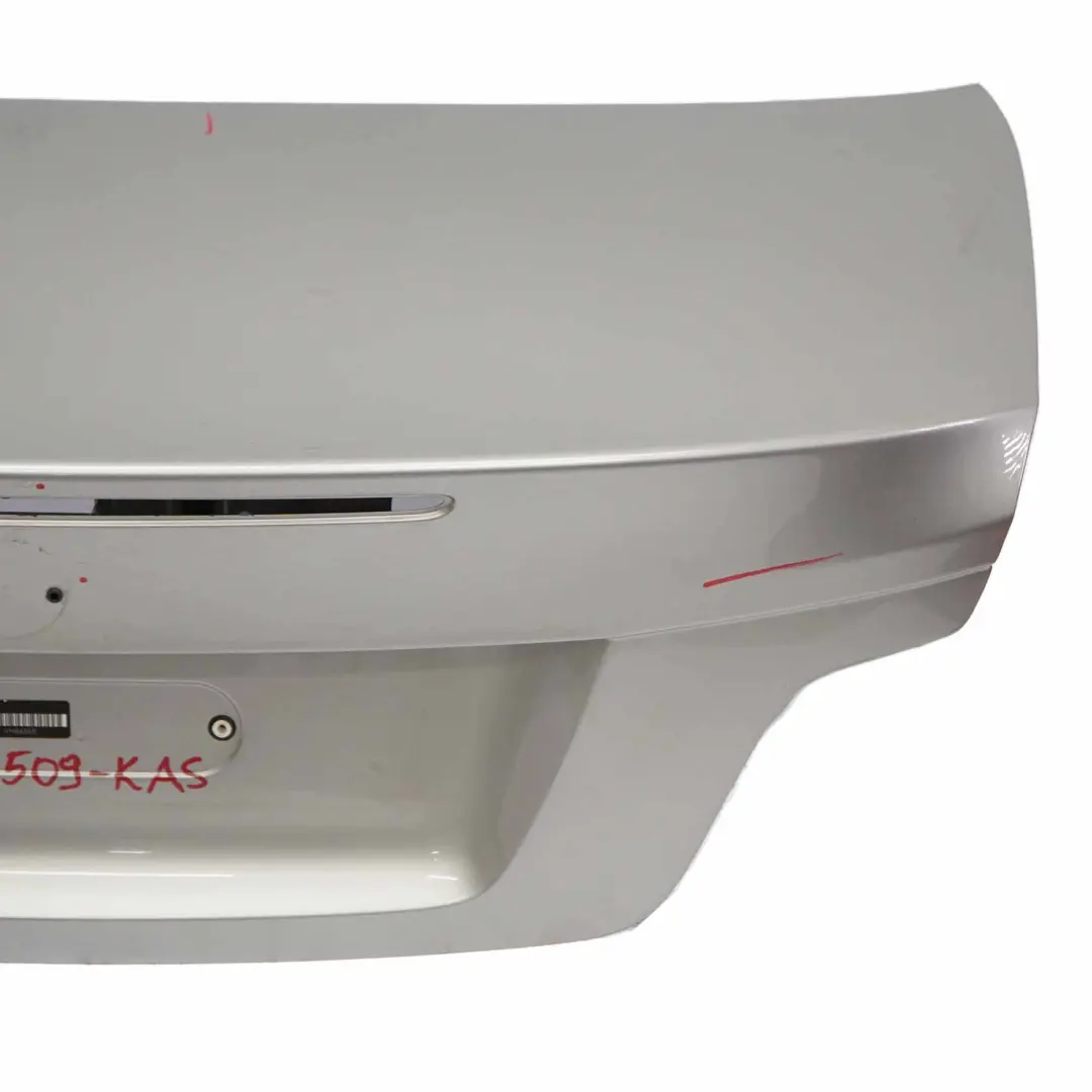 Boot Trunk Lid Tailgate Cabrio Kaschmirsilber Silver Metallic - A72 to BMW E88 with Part number 7169509 BMW E88 Boot Trunk Lid Tailgate Cabrio Kaschmirsilber Silver Metallic - A72 - SKU 7169509-KAS - Part number 7169509