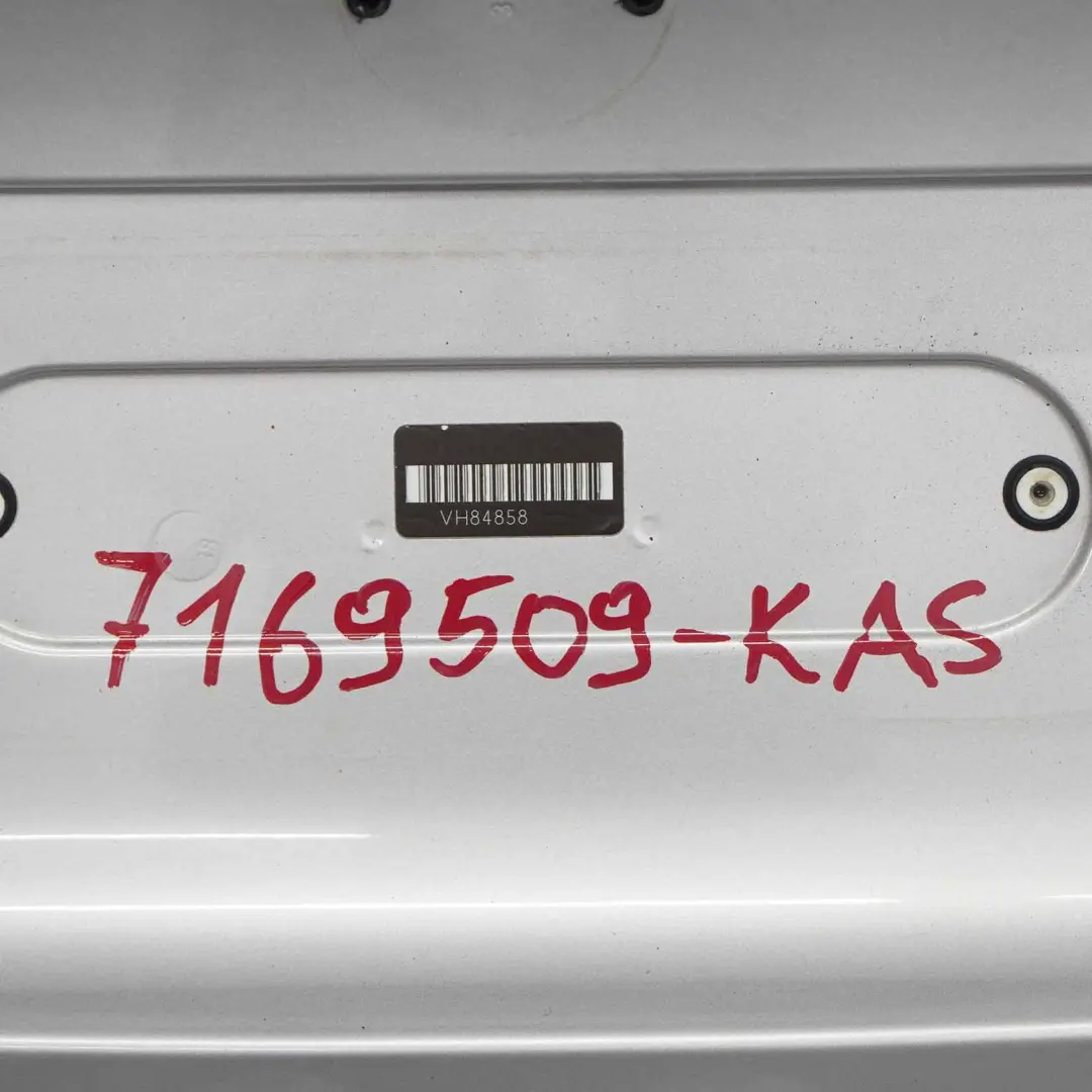 BMW E88 Boot Trunk Lid Tailgate Cabrio Kaschmirsilber Silver Metallic - A72 - SKU 7169509-KAS - Part number 7169509