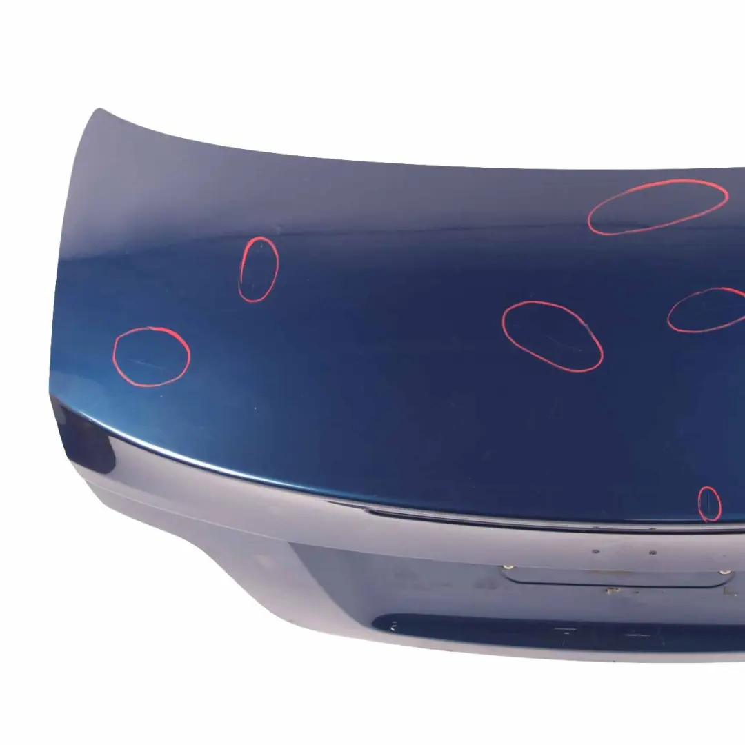 Boot Trunk Lid Cabrio Tailgate Bootlid Le Mans Blau Blue Metallic - 381 to BMW E88 with Part number 7169509 BMW E88 Boot Trunk Lid Cabrio Tailgate Bootlid Le Mans Blau Blue Metallic - 381 - SKU 7169509-LMB - Part number 7169509