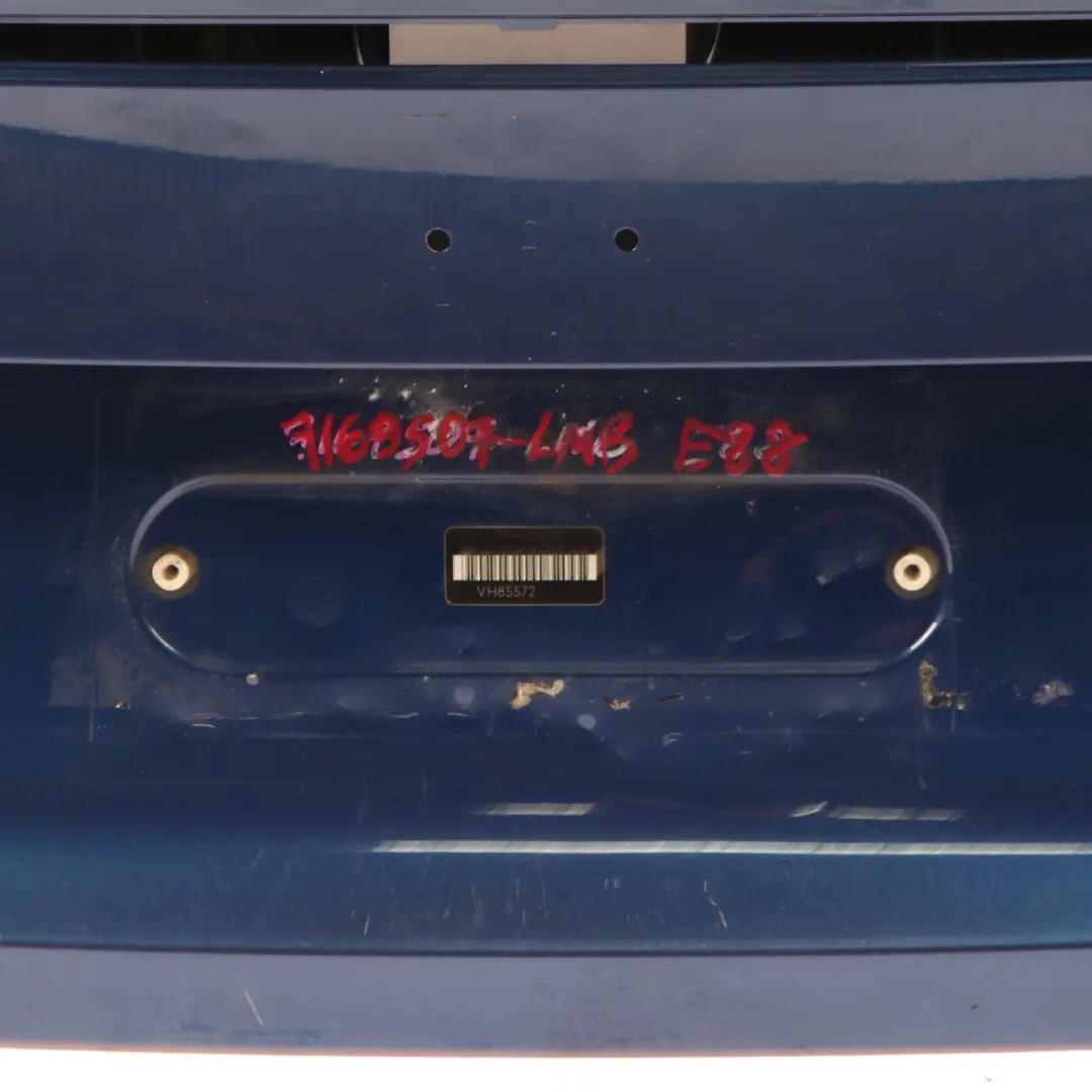 BMW E88 Boot Trunk Lid Cabrio Tailgate Bootlid Le Mans Blau Blue Metallic - 381 - SKU 7169509-LMB - Part number 7169509