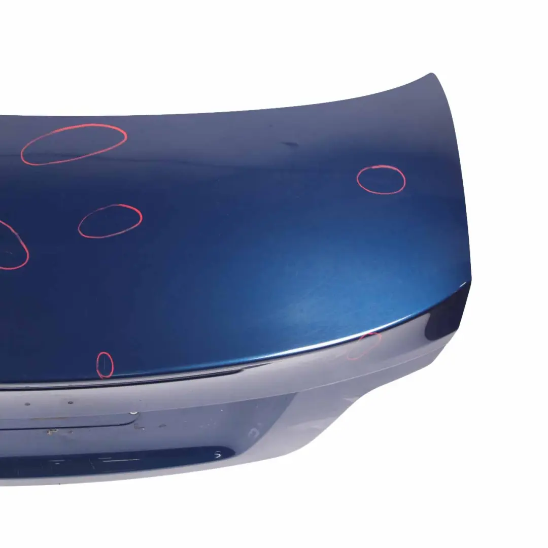 Boot Trunk Lid Cabrio Tailgate Bootlid Le Mans Blau Blue Metallic - 381 to BMW E88 with Part number 7169509 BMW E88 Boot Trunk Lid Cabrio Tailgate Bootlid Le Mans Blau Blue Metallic - 381 - SKU 7169509-LMB - Part number 7169509