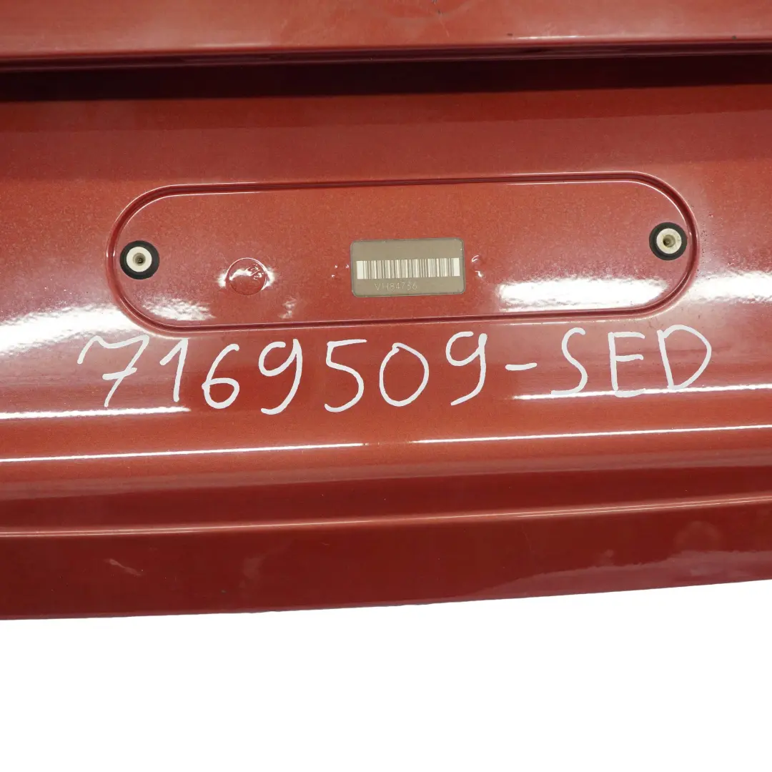 BMW E88 Boot Trunk Lid Tailgate Cabrio Sedonarot Sedona Red Metallic - A79 - SKU 7169509-SED - Part number 7169509