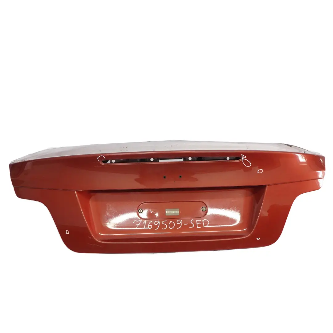 Boot Trunk Lid Tailgate Cabrio Sedonarot Sedona Red Metallic - A79 to BMW E88 with Part number 7169509 BMW E88 Boot Trunk Lid Tailgate Cabrio Sedonarot Sedona Red Metallic - A79 - SKU 7169509-SED - Part number 7169509