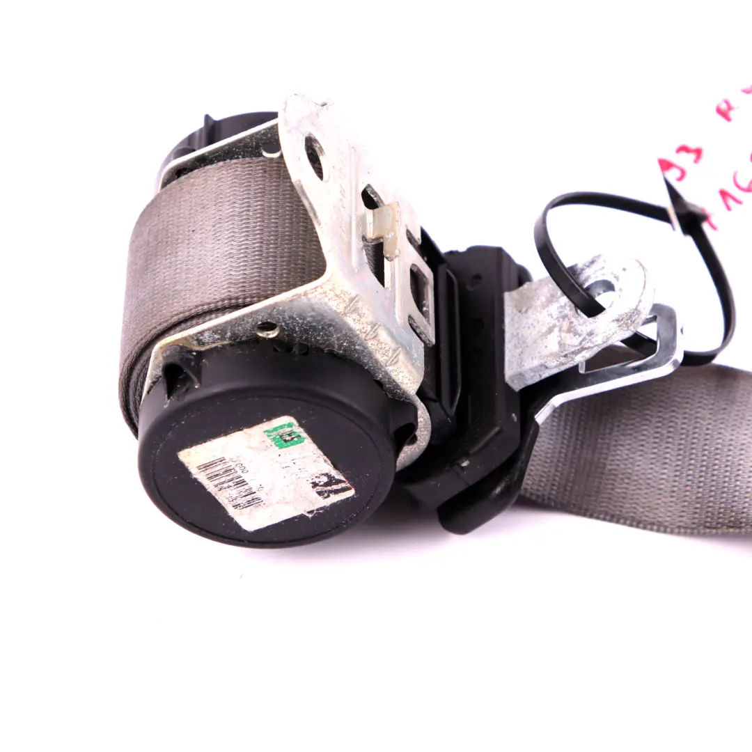 BMW 3 Series E93 LCI Upper Seat Belt Rear Right O/S Grey Grau - SKU 7169944 - Part number 7169944