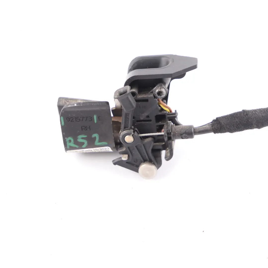 Techo Convertible Mecanismo De Bloqueo Del Techo Derecho 9215773 para Mini R52 Cabrio con número de pieza 7170013 Mini R52 Cabrio Techo Convertible Mecanismo De Bloqueo Del Techo Derecho 9215773 - SKU 7170013 - Número de pieza 7170013