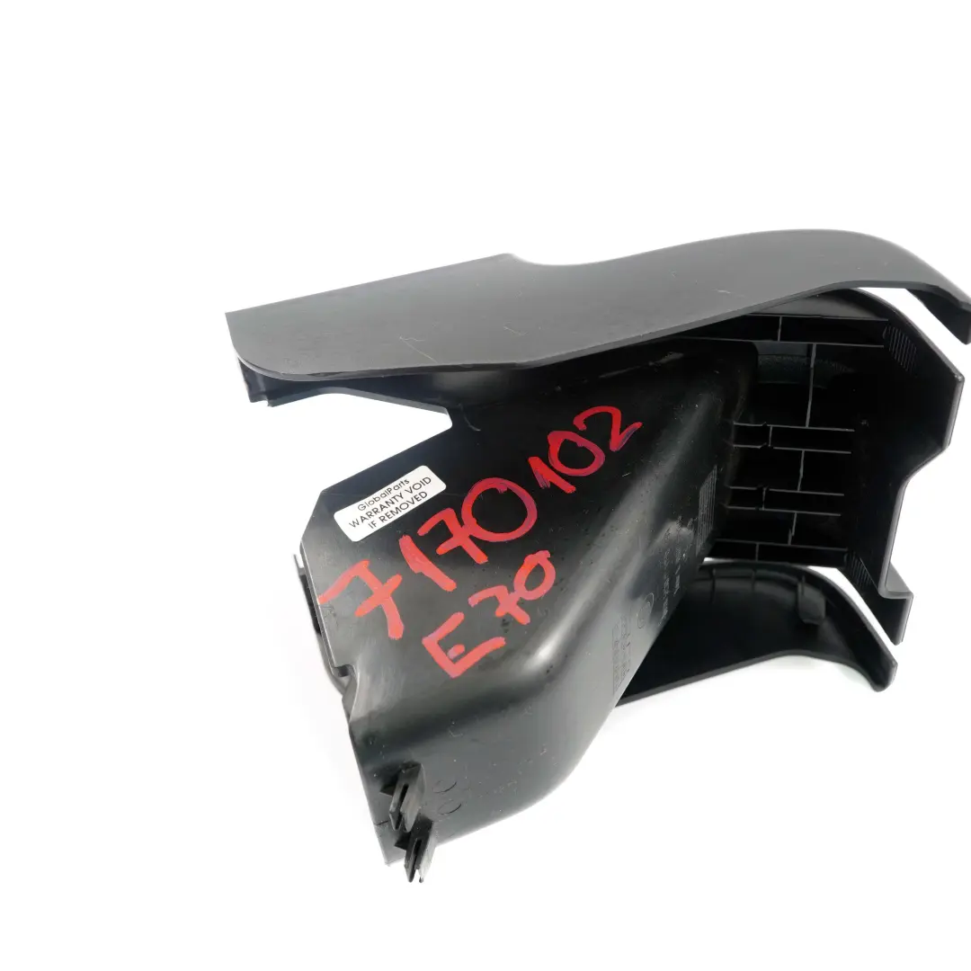 BMW E70 Sedile Posteriore Panca Divano Ferroviario Pannello Nero - SKU 7170102 - Numero di parte 7170102