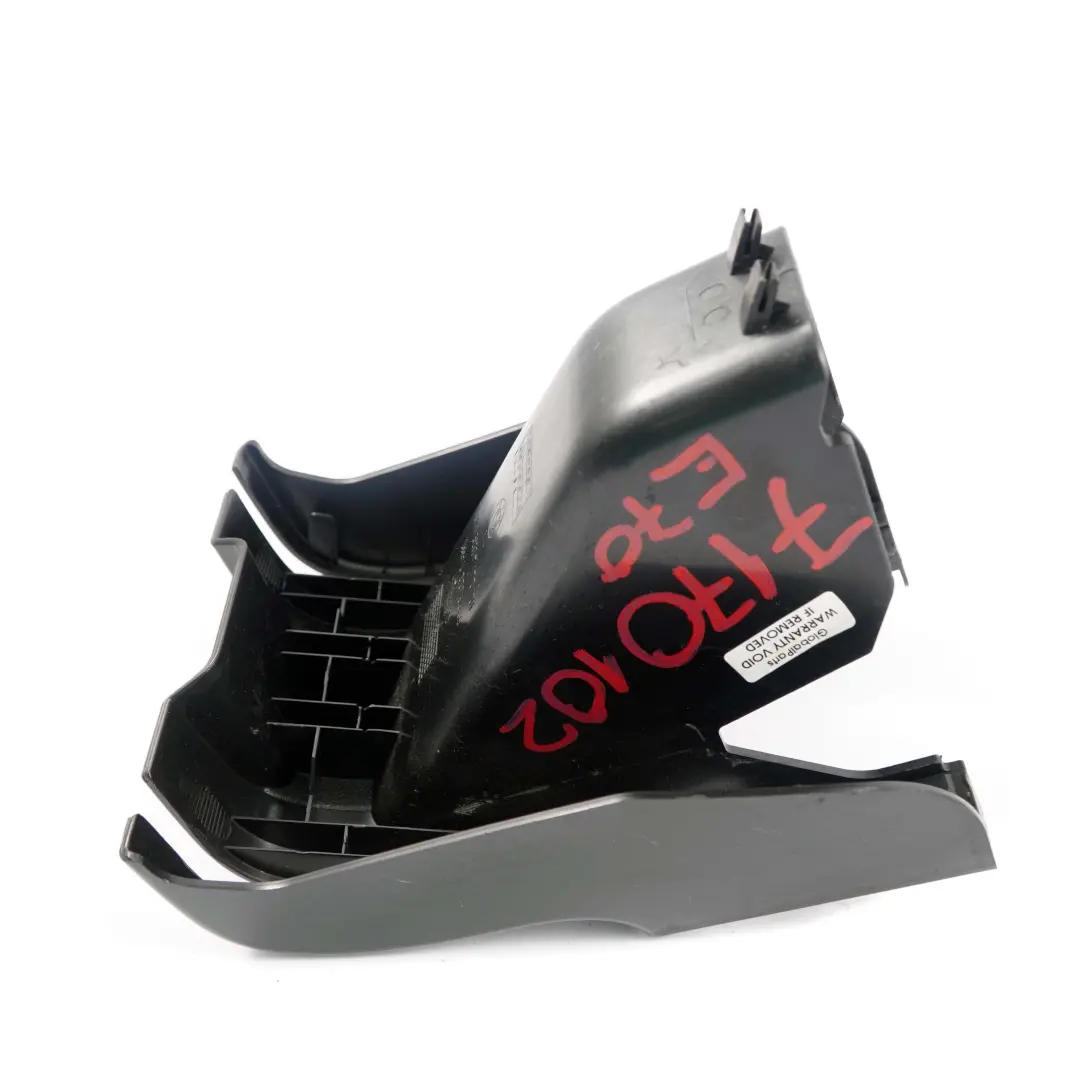 BMW E70 Sedile Posteriore Panca Divano Ferroviario Pannello Nero - SKU 7170102 - Numero di parte 7170102