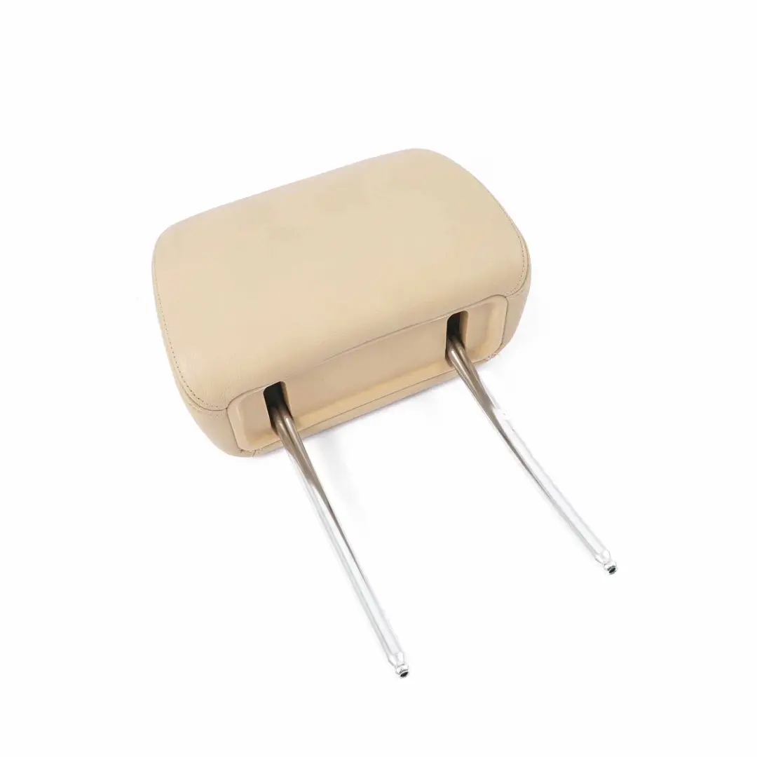 Headrest Front Left Right N/O/S Head Rest Leather Nevada Beige to BMW X5 E70 Seat with Part number 7170245 BMW X5 E70 Seat Headrest Front Left Right N/O/S Head Rest Leather Nevada Beige - SKU 7170245 - Part number 7170245