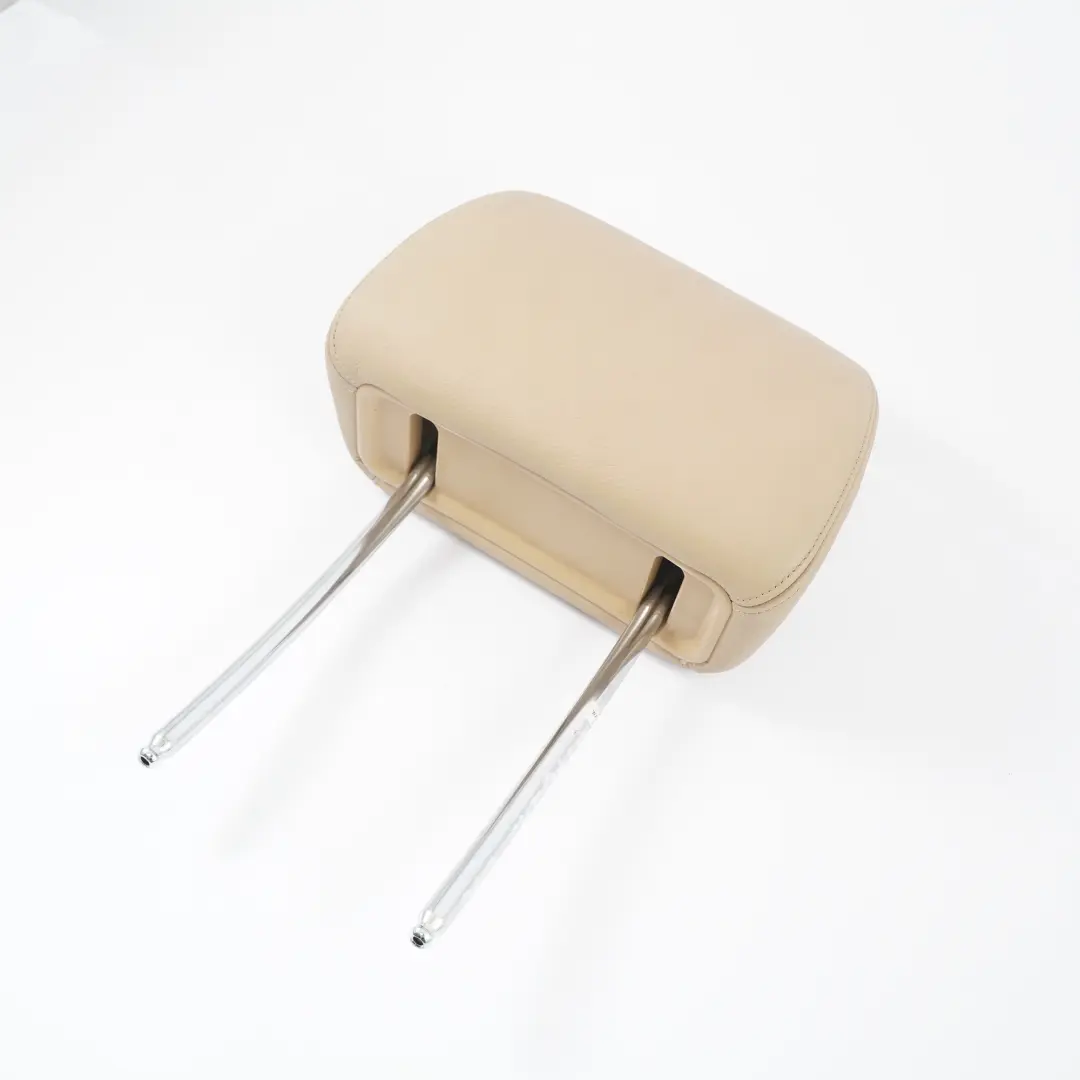 Headrest Front Left Right N/O/S Head Rest Leather Nevada Beige to BMW X5 E70 Seat with Part number 7170245 BMW X5 E70 Seat Headrest Front Left Right N/O/S Head Rest Leather Nevada Beige - SKU 7170245 - Part number 7170245