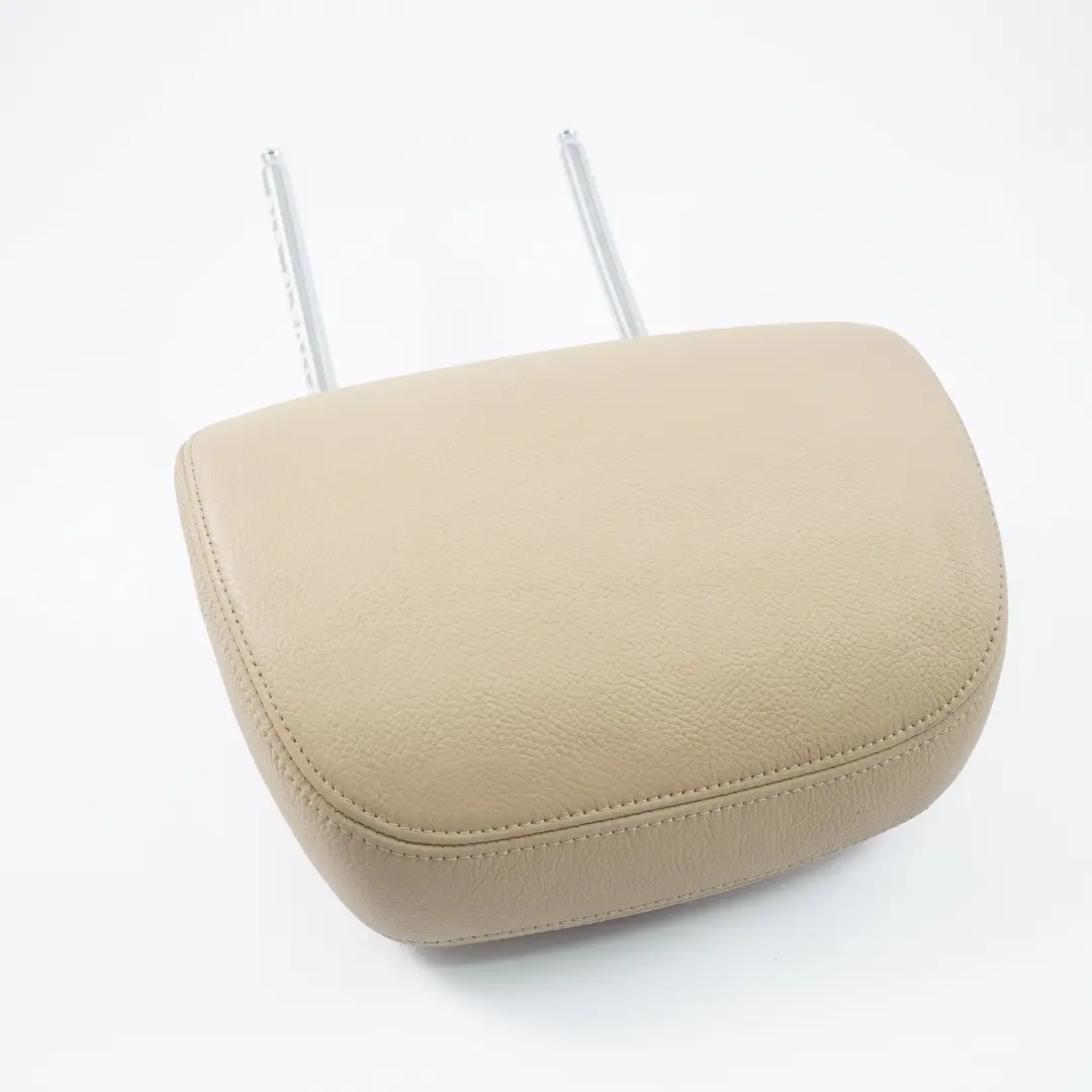 Headrest Front Left Right N/O/S Head Rest Leather Nevada Beige to BMW X5 E70 Seat with Part number 7170245 BMW X5 E70 Seat Headrest Front Left Right N/O/S Head Rest Leather Nevada Beige - SKU 7170245 - Part number 7170245