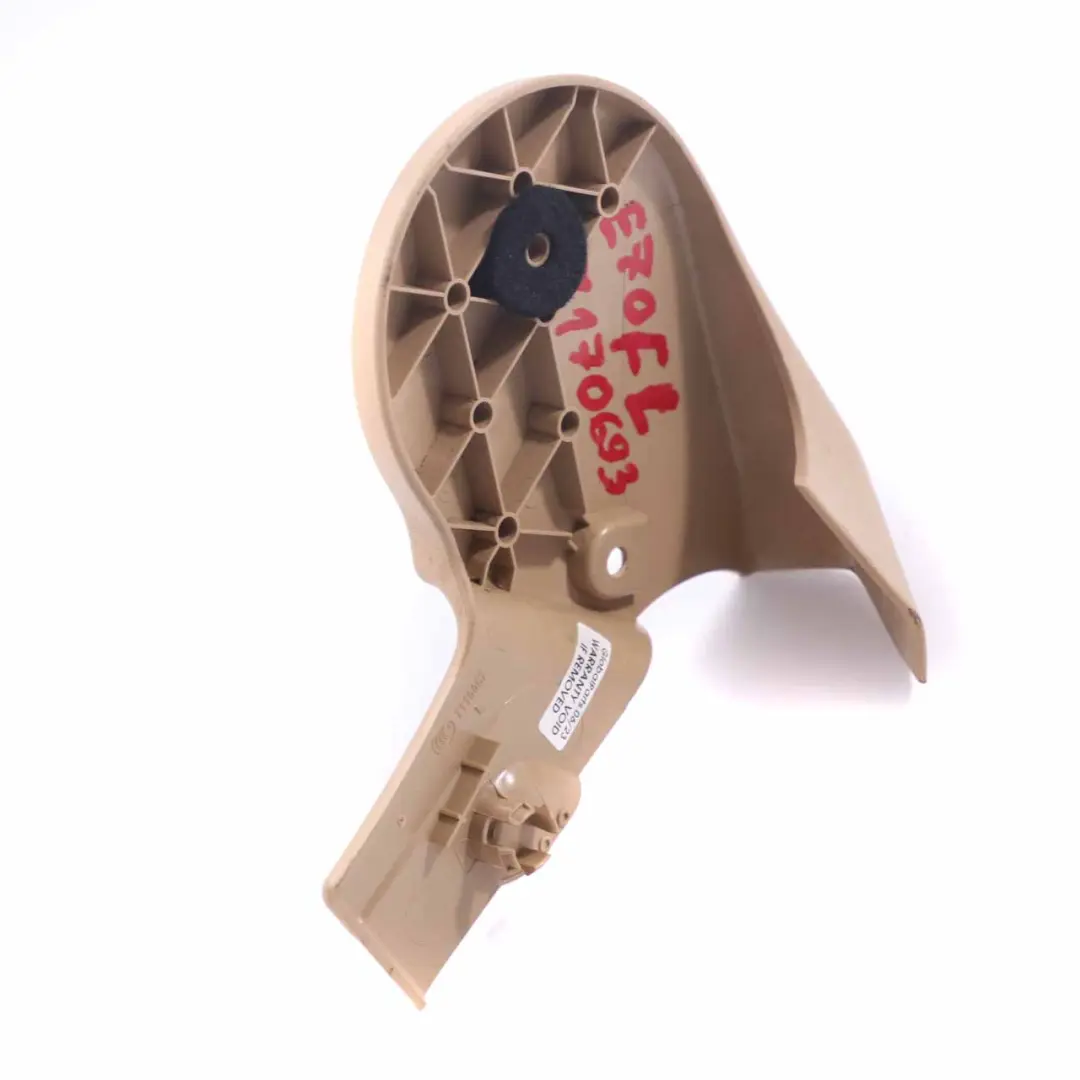 Interior Front Left N/S Panel Trim Beige 7170691 to Seat Cover BMW X5 E70 X6 E71 with Part number 7170693 Seat Cover BMW X5 E70 X6 E71 Interior Front Left N/S Panel Trim Beige 7170691 - SKU 7170693 - Part number 7170693