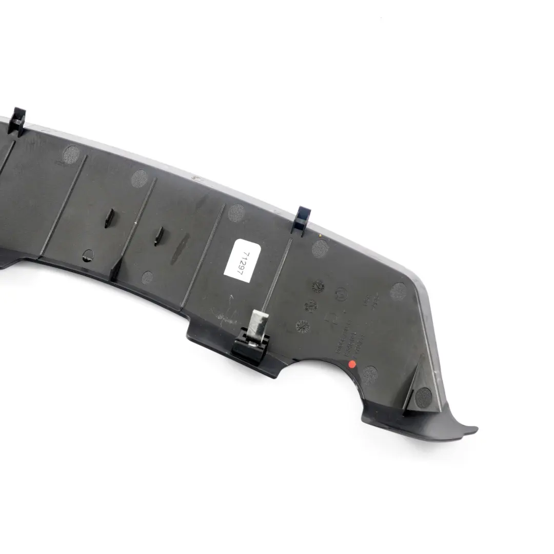 Trim Front Left Right N/O/S Thigh Support Panel Black to BMW X5 E70 Seat with Part number 7170711 BMW X5 E70 Seat Trim Front Left Right N/O/S Thigh Support Panel Black - SKU 7170711 - Part number 7170711