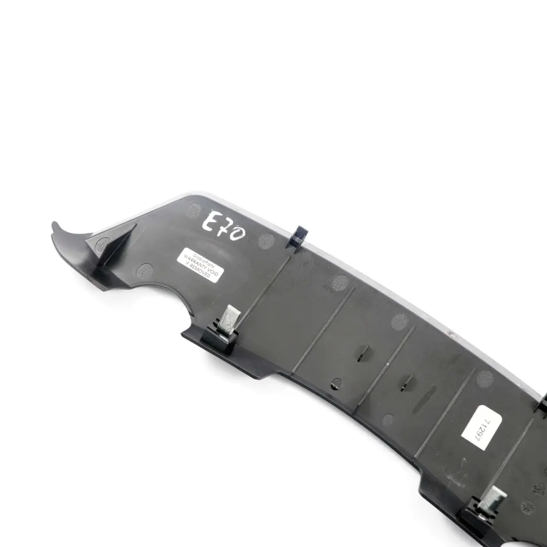 Garniture siege avant gauche droite panneau cuisse Noir pour BMW X5 E70 à propos du numéro de pièce 7170711 BMW X5 E70 Garniture siege avant gauche droite panneau cuisse Noir - SKU 7170711 - Numéro de pièce 7170711