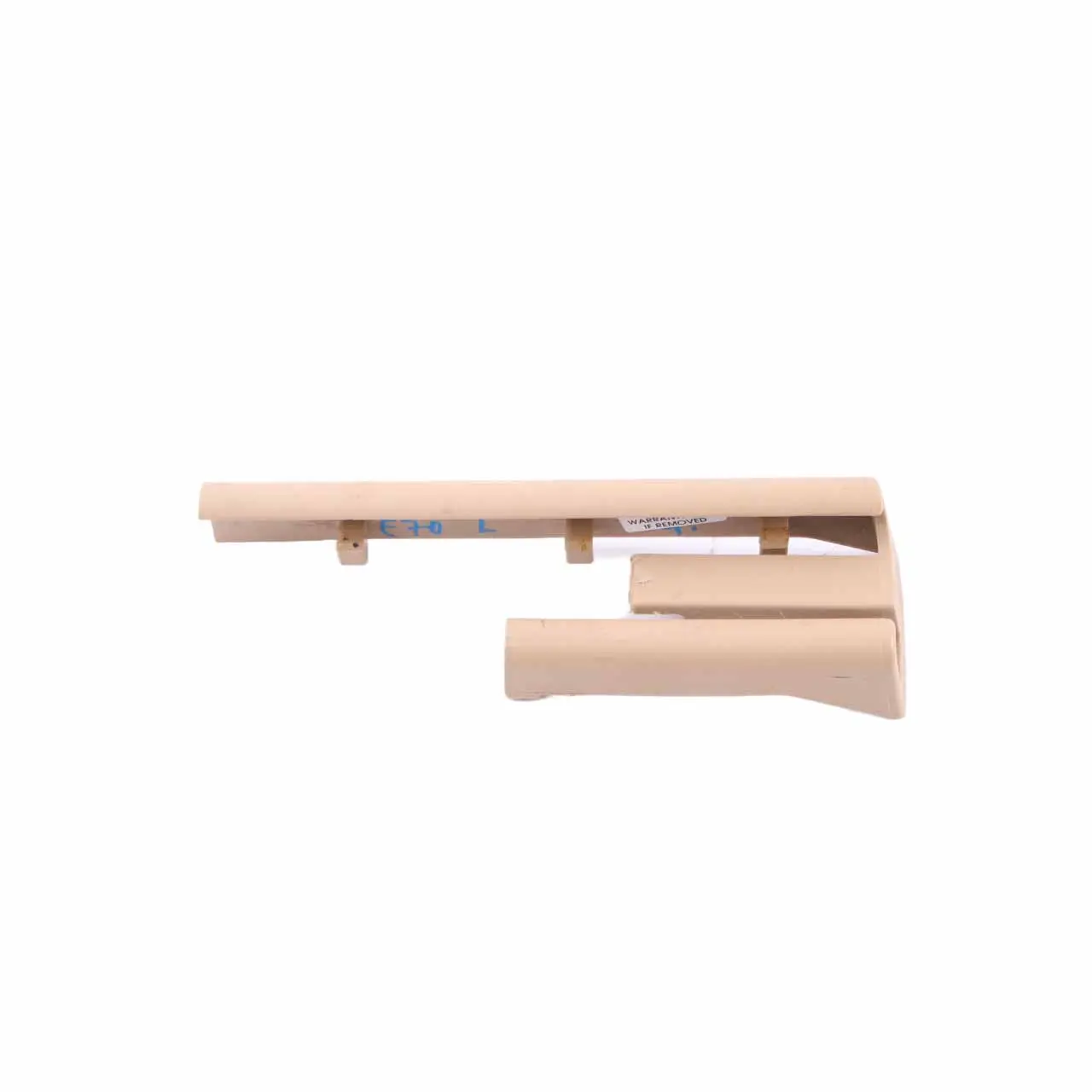 BMW X5 X6 E70 E71 Couvre Siege Avant Rail Trim Gauche Beige 8344994