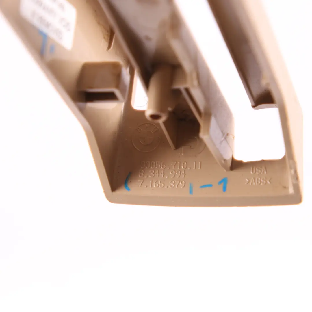 BMW X5 X6 E70 E71 Asiento Delantero Cubierta Rail Trim Izquierda Beige - SKU 7170739 - Número de pieza 8344994