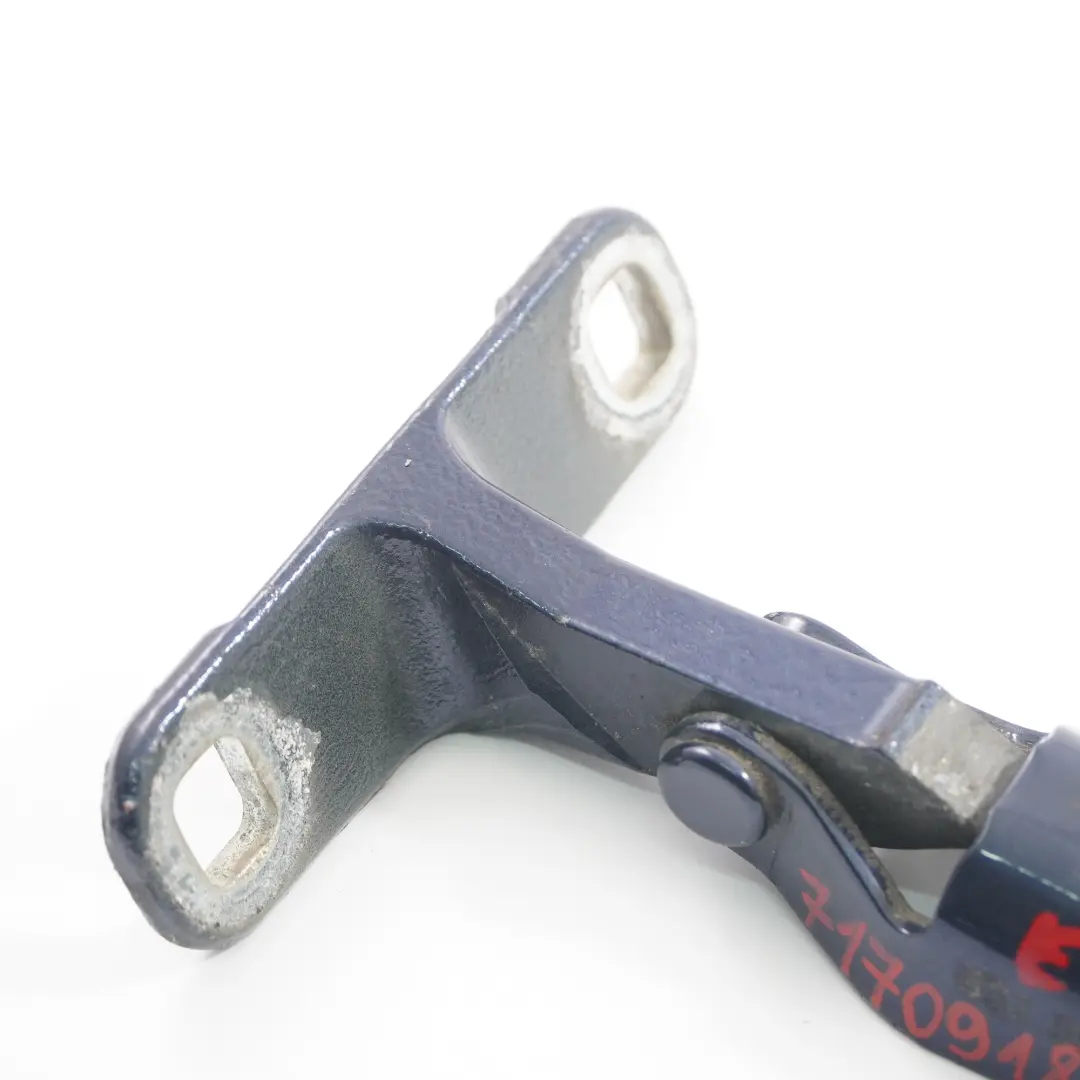 Tapa maletero Bisagra inferior izquierda derecha Deep Sea Blue A76 para BMW X5 E70 con número de pieza 7170918 BMW X5 E70 Tapa maletero Bisagra inferior izquierda derecha Deep Sea Blue A76 - SKU 7170918-DSB - Número de pieza 7170918