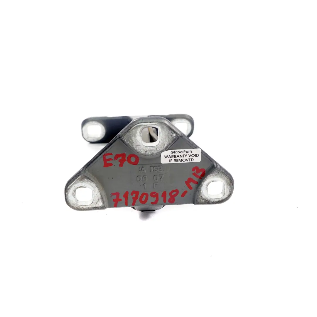 BMW X5 E70 Charniere inferieure couvercle coffre gauche droite Monacoblau Blue - SKU 7170918-MB - Numéro de pièce 7170918