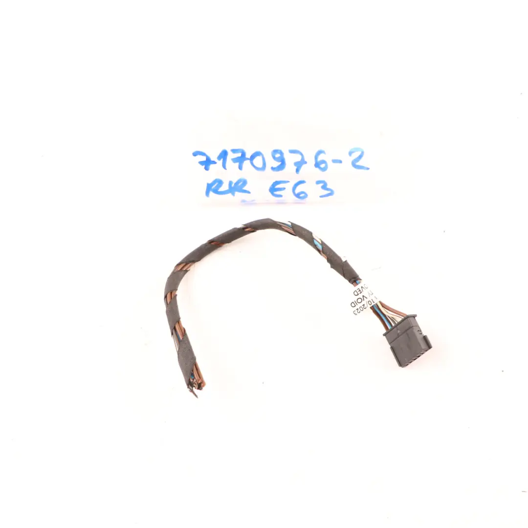 Enchufe Luz Tapa Maletero Portón Trasero Derecha Cableado 6909052 para BMW E63 E64 con número de pieza 7170976 BMW E63 E64 Enchufe Luz Tapa Maletero Portón Trasero Derecha Cableado 6909052 - SKU 7170976-2 - Número de pieza 7170976