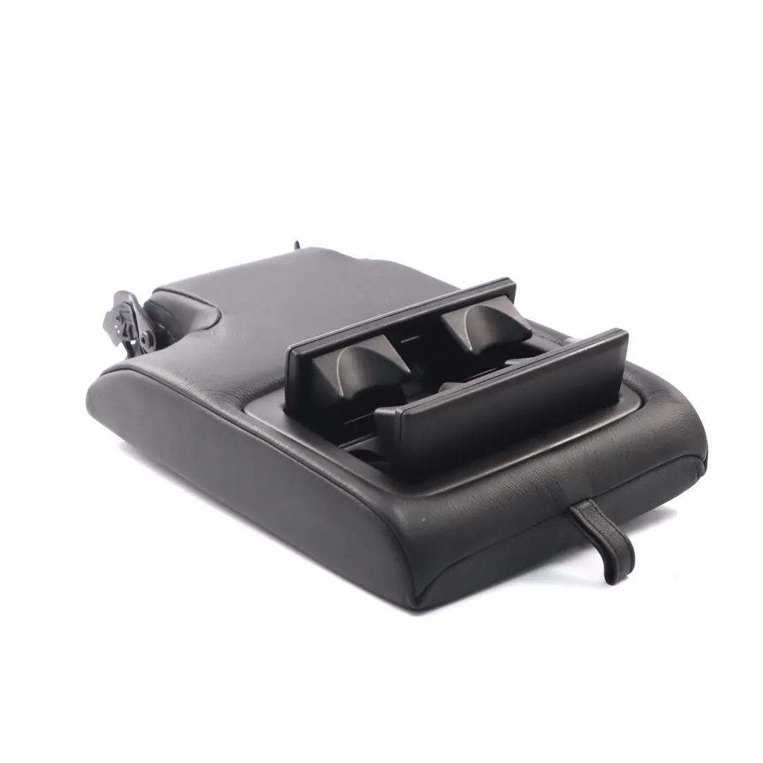 Consola Central Apoyabrazos Asiento Trasero Portavasos Negro para BMW X5 E70 con número de pieza 7171116 BMW X5 E70 Consola Central Apoyabrazos Asiento Trasero Portavasos Negro - SKU 7171116 - Número de pieza 7171116