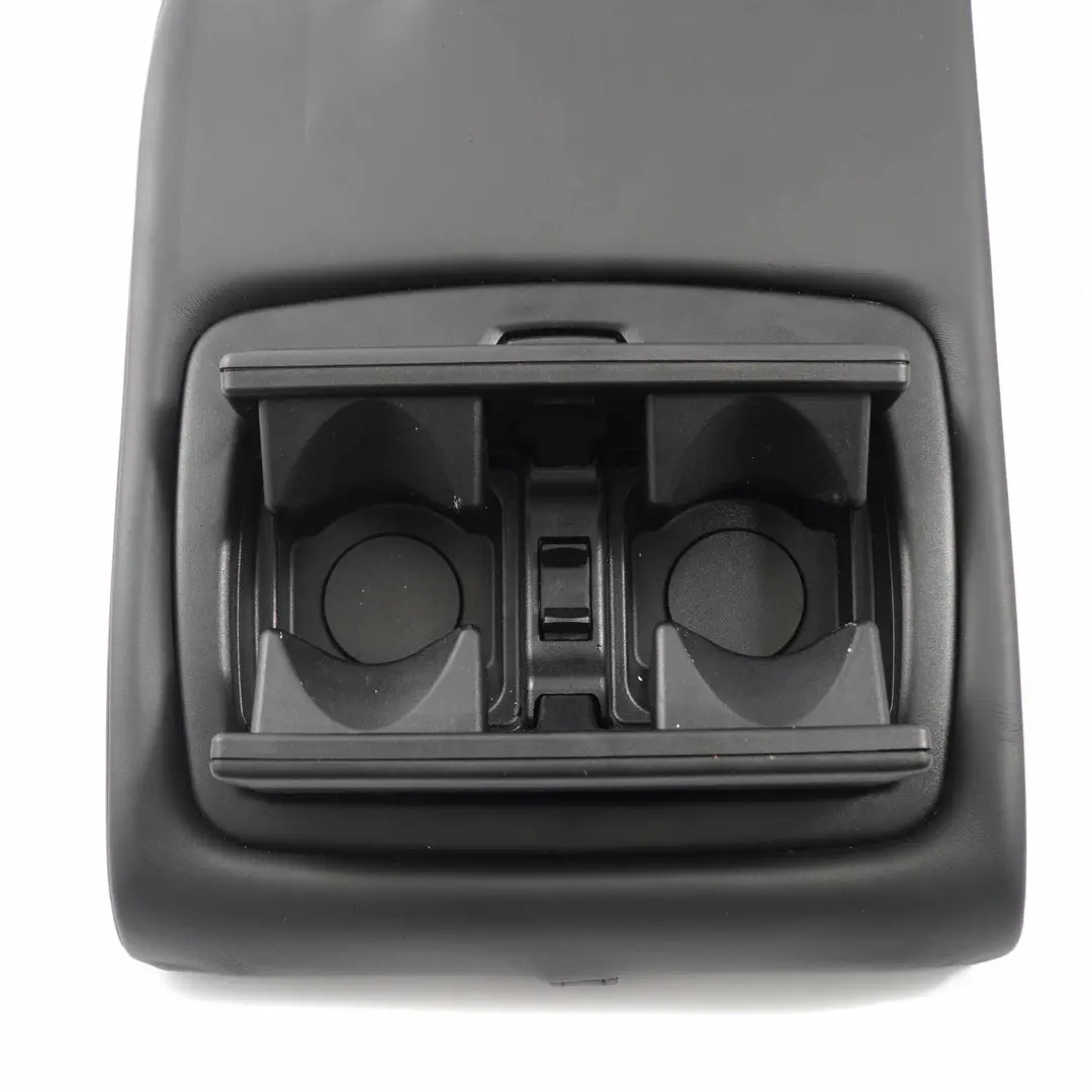 BMW X5 E70 Rear Seat Left N/S Arm Rest Cover Black Leather Nappa For 7 Seats - SKU 7171124 - Part number 7171124
