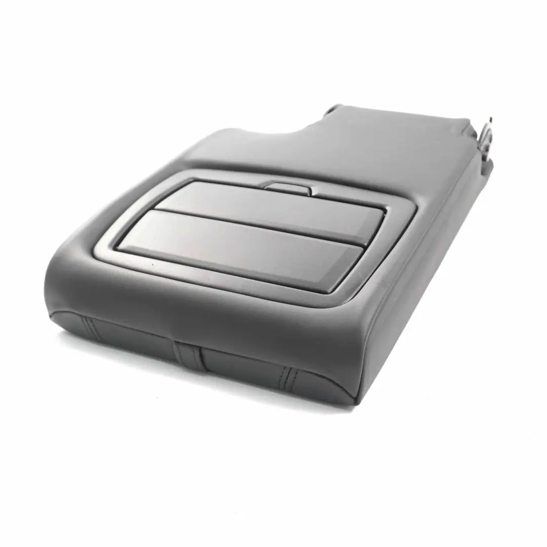 BMW X5 E70 Rear Seat Left N/S Arm Rest Cover Black Leather Nappa For 7 Seats - SKU 7171124 - Part number 7171124