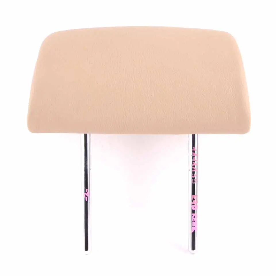 BMW X5 E70 Reposacabezas Asiento Trasero Izquierdo Derecho Cuero Nevada Beige