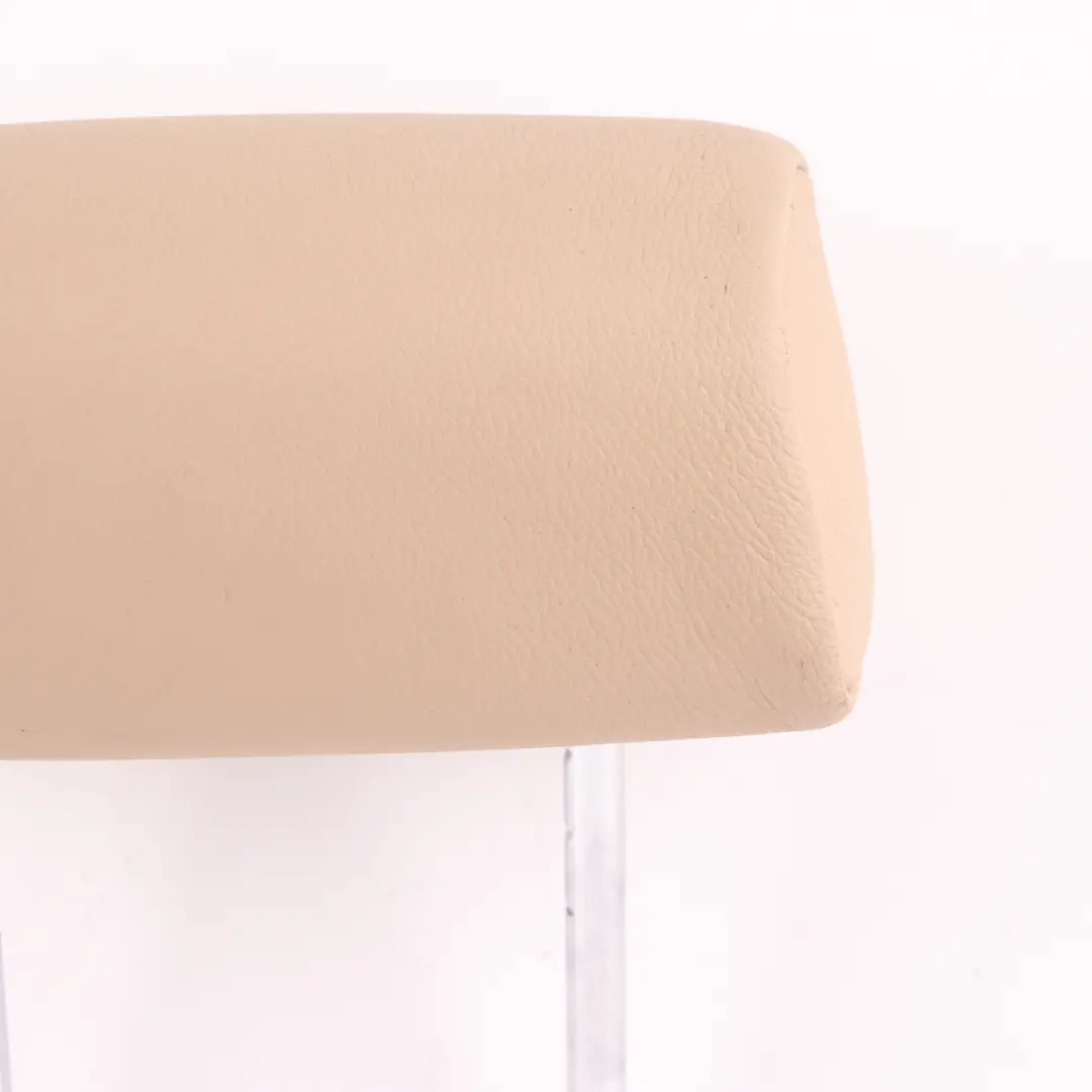 Reposacabezas Asiento Trasero Izquierdo Derecho Cuero Nevada Beige para BMW X5 E70 con número de pieza 7171135 BMW X5 E70 Reposacabezas Asiento Trasero Izquierdo Derecho Cuero Nevada Beige - SKU 7171135 - Número de pieza 7171135
