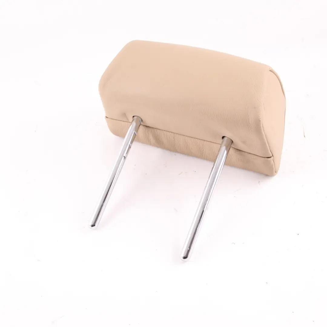 Appui tête Siège arrière Gauche Droit Cuir Nevada Beige pour BMW X5 E70 à propos du numéro de pièce 7171135 BMW X5 E70 Appui tête Siège arrière Gauche Droit Cuir Nevada Beige - SKU 7171135 - Numéro de pièce 7171135